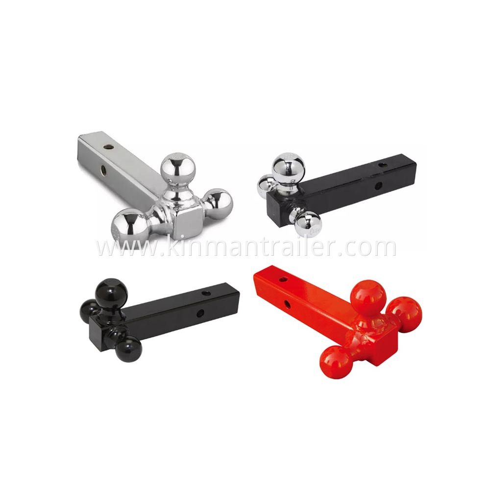 2 ball adjustable hitch ball mount